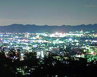 水道山公園からの夜景
